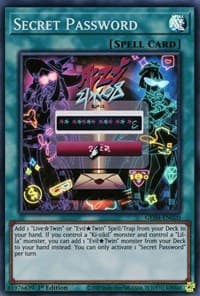 Secret Password - Genesis Impact - YuGiOh card