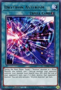 Drytron Asterism - Genesis Impact - YuGiOh card