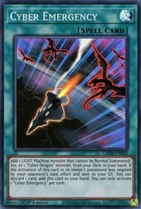 Cyber Emergency - Genesis Impact - YuGiOh card