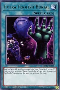 Extra-Foolish Burial - Genesis Impact - YuGiOh card