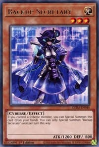 Backup Secretary - Genesis Impact - YuGiOh card