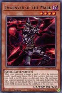 Engraver of the Mark - Genesis Impact - YuGiOh card