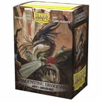 Dragon Shield 2021 Limited Edition Art Sleeves - Valentine Dragon (100-Pack) - Dragon Shield Card Sleeves - Card Sleeves card