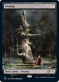 Swamp (119) (Seb Mckinnon) - Secret Lair Drop Series - Magic: The Gathering card