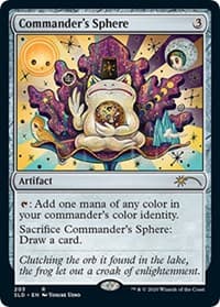 Commander's Sphere (203) - Secret Lair Drop Series - Magic: The Gathering card