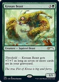 Krosan Beast - Secret Lair Drop Series - Magic: The Gathering card