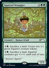 Squirrel Wrangler - Secret Lair Drop Series - Magic: The Gathering card