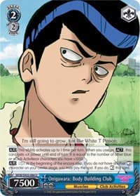 Onigawara: Body Building Club - Mob Psycho 100 - Weiss Schwarz card
