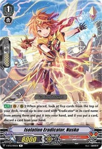 Isolation Eradicator, Nusku - V-BT12: Divine Lightning Radiance - Cardfight Vanguard card