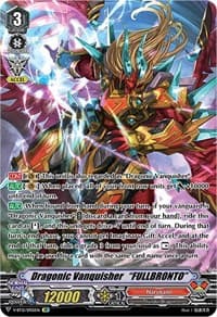 Dragonic Vanquisher "FULLBRONTO" (SP) - V-BT12: Divine Lightning Radiance - Cardfight Vanguard card