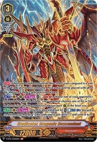 Eradicator, Dragonic Descendant (ASR) - V-BT12: Divine Lightning Radiance - Cardfight Vanguard card