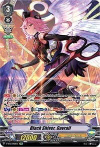 Black Shiver, Gavrail (SP) - V-BT12: Divine Lightning Radiance - Cardfight Vanguard card