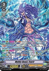 Mythic Beast, Fenrir (SP) - V-BT12: Divine Lightning Radiance - Cardfight Vanguard card