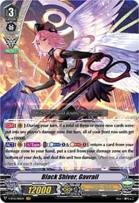 Black Shiver, Gavrail - V-BT12: Divine Lightning Radiance - Cardfight Vanguard card