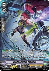 Black Aculeus, Japhkiel (SP) - V-BT12: Divine Lightning Radiance - Cardfight Vanguard card