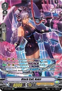 Black Call, Nakir (SP) - V-BT12: Divine Lightning Radiance - Cardfight Vanguard card