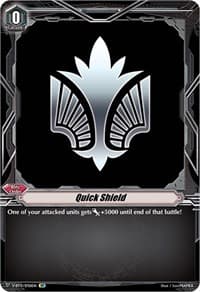 Quick Shield (Angel Feather) (SP) - V-BT12: Divine Lightning Radiance - Cardfight Vanguard card