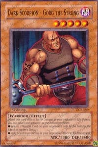 Dark Scorpion - Gorg the Strong - Dark Crisis - YuGiOh card