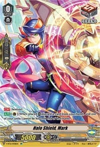 Halo Shield, Mark (SP) - V-BT12: Divine Lightning Radiance - Cardfight Vanguard card