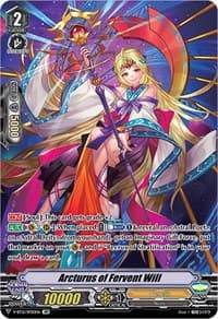 Arcturus of Fervent Will (SP) - V-BT12: Divine Lightning Radiance - Cardfight Vanguard card