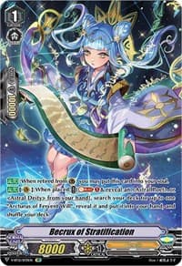 Becrux of Stratification (SP) - V-BT12: Divine Lightning Radiance - Cardfight Vanguard card
