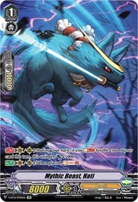 Mythic Beast, Hati (SP) - V-BT12: Divine Lightning Radiance - Cardfight Vanguard card