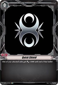 Quick Shield (Genesis) (SP) - V-BT12: Divine Lightning Radiance - Cardfight Vanguard card