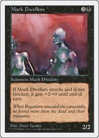 Murk Dwellers - Fifth Edition - Magic: The Gathering card