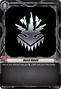 Quick Shield (Narukami) (SP) - V-BT12: Divine Lightning Radiance - Cardfight Vanguard card