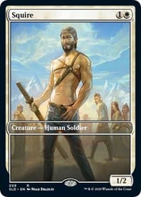 Squire - Secret Lair Drop Series - Magic: The Gathering card