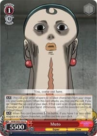 Muto - Mob Psycho 100 - Weiss Schwarz card