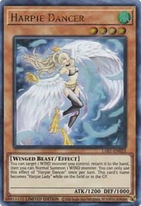 Harpie Dancer - The Lost Art Promotion - YuGiOh card