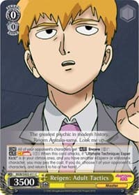 Reigen: Adult Tactics - Mob Psycho 100 - Weiss Schwarz card