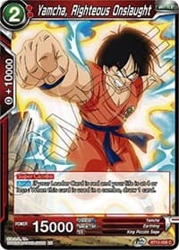 Yamcha, Righteous Onslaught - Vicious Rejuvenation - Dragon Ball Super: Masters card