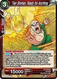 Tien Shinhan, Ready for Anything - Vicious Rejuvenation - Dragon Ball Super: Masters card