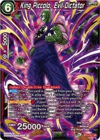 King Piccolo, Evil Dictator - Vicious Rejuvenation - Dragon Ball Super: Masters card