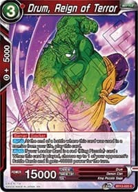 Drum, Reign of Terror - Vicious Rejuvenation - Dragon Ball Super: Masters card