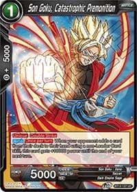 Son Goku, Catastrophic Premonition - Vicious Rejuvenation - Dragon Ball Super: Masters card