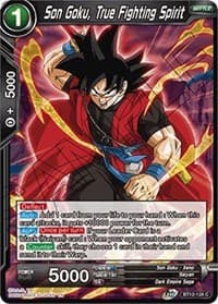 Son Goku, True Fighting Spirit - Vicious Rejuvenation - Dragon Ball Super: Masters card