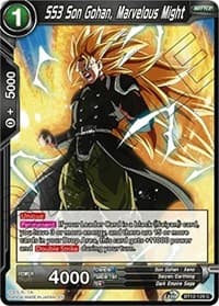 SS3 Son Gohan, Marvelous Might - Vicious Rejuvenation - Dragon Ball Super: Masters card