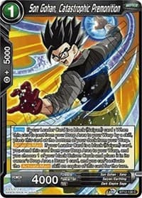 Son Gohan, Catastrophic Premonition - Vicious Rejuvenation - Dragon Ball Super: Masters card