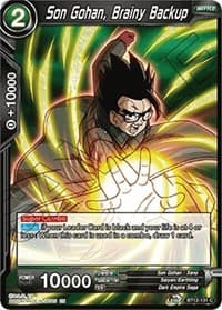 Son Gohan, Brainy Backup - Vicious Rejuvenation - Dragon Ball Super: Masters card