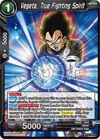 Vegeta, True Fighting Spirit - Vicious Rejuvenation - Dragon Ball Super: Masters card