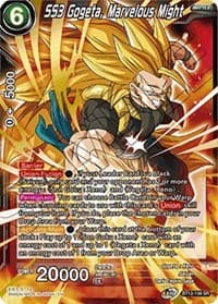 SS3 Gogeta, Marvelous Might - Vicious Rejuvenation - Dragon Ball Super: Masters card