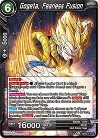 Gogeta, Fearless Fusion - Vicious Rejuvenation - Dragon Ball Super: Masters card