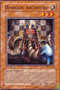 Desrook Archfiend - Dark Crisis - YuGiOh card
