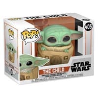 Star Wars The Mandalorian: The Child (with Carrier) (Bobble-Head) - Pop! Vinyl - Funko card