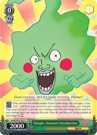 Dimple: Innocent Introduction - Mob Psycho 100 - Weiss Schwarz card