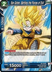 Son Goten, Battling the Forces of Evil - Vicious Rejuvenation - Dragon Ball Super: Masters card