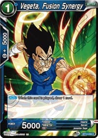 Vegeta, Fusion Synergy - Vicious Rejuvenation - Dragon Ball Super: Masters card